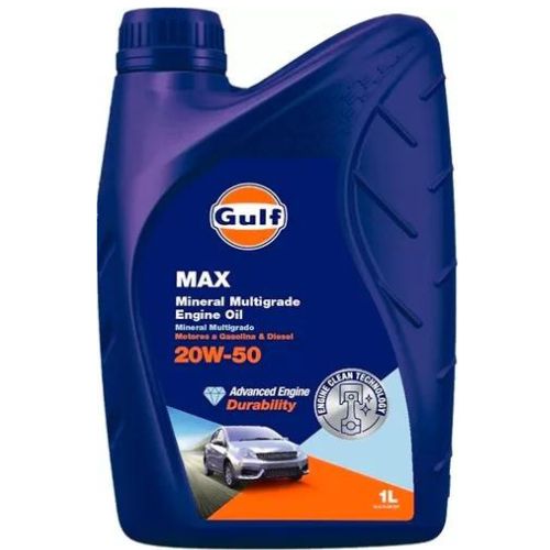 Gulf max 20w50 1l mineral api sl / cf  