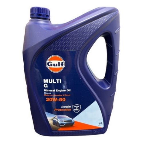 Gulf multi g 20w50 4l mineral api sf / cd