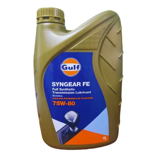 Gulf syngear fe 75w-80 sintetico 1l importado api gl 4 - volvo 97305 - daf - iveco - renault - zf te-ml 01l - 02l - 16k - man 341 typ z4