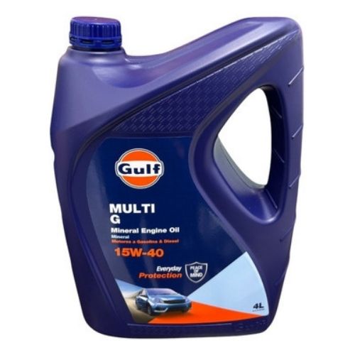 Gulf multi g 15w40 4l mineral api sf / cd