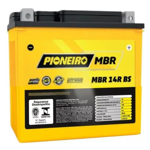 Bateria pioneito / ytx14-bs  