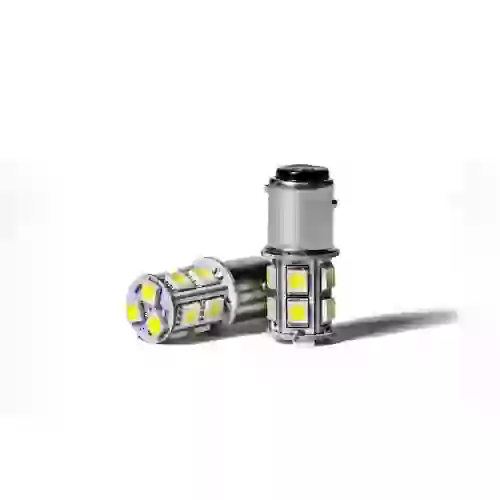 Leds smd - 12496 -  1 polo pata en v 13 led 5050 smd - blanco 12v  