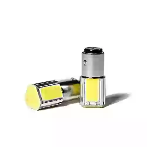 Leds cob -  1141 - 1156 - p21w-cob-3 laterales 1 de frente  3w 12v  