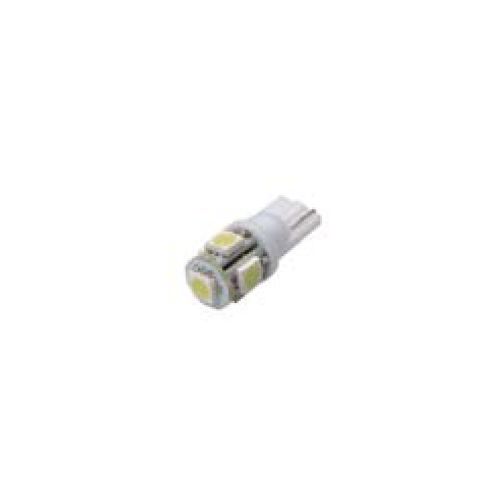 Led señalizacion smd - 2821 - t10 - w5w 5 smd 5050 smd - verde 24v  