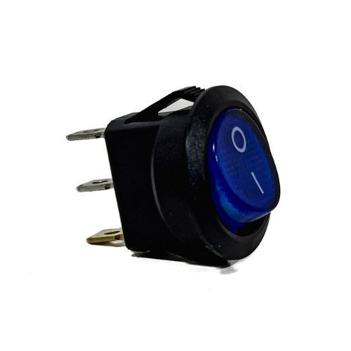 Interruptor basculante - interruptor basculante 12v-24 - 3 pin encendido apagado indicador led: rojo