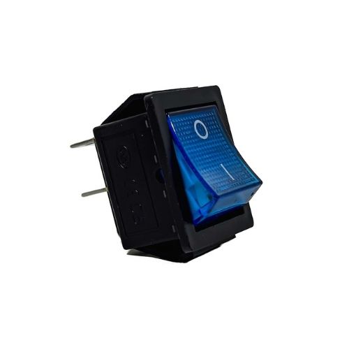 Interruptor basculante - interruptor basculante 12v-24v - 4 pin encendido apagado con barrera inferior indicador led:rojo