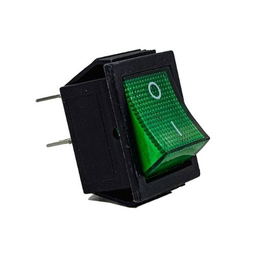 Interruptor basculante - interruptor basculante 12v-24v - 4 pin encendido apagado con barrera inferior indicador led: ambar