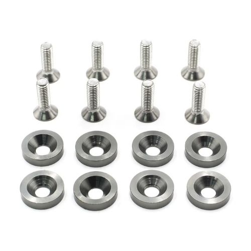 Kit de arandelas anodizadas - gris juego x 8  piezas  