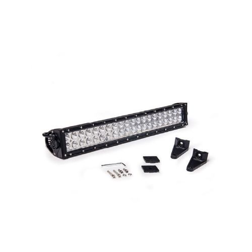 Barra de led epistar recta - barra de 40 led 120 watts - epistar (50,6 cm de largo) -  carcaza de aluminio - haz de luz spot (codigo anterior: bar120epi) cantidad por caja master 20  