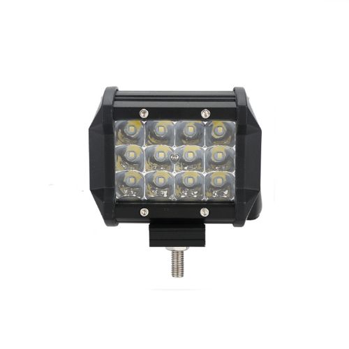 Barra de led multi recta - barra de 12 led de 1.5 watts tipo epistar  18 watts  -  9.8 cm de largo color blanco 12v / 24v - carcaza de aluminio - haz de luz spot (codigo anterior: bar9936bla)  