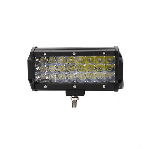 Barra de led multi recta - barra de 24 led de 3 watts tipo epistar  72 watts  -  16.2 cm de largo color blanco 12v / 24v - carcaza de aluminio - haz de luz spot (codigo anterior: bar8972bla) cantidad 