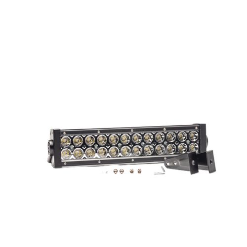 Barra de led epistar recta - barra de 24 led 72 watts - epistar (30,2 cm de largo) -  carcaza de aluminio - haz de luz spot (codigo anterior: bar72epi)  