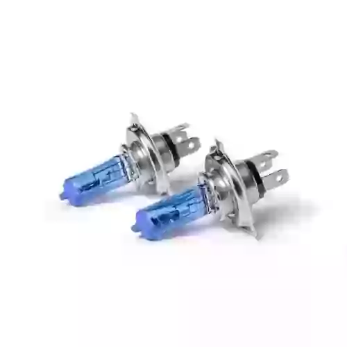 Lampara blue vision - h4 pt43 35/35w 12v xenon blue x blister 1 unidad para moto  