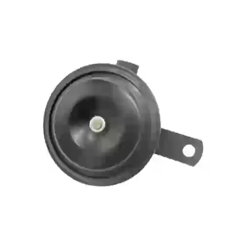 Bocina tipo disco galleta - mercedes benz. 1 terminal. votaje 12v. envase por unidad diametro 90mm  