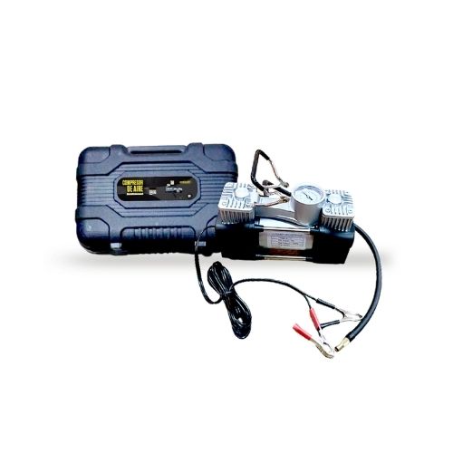 Compresor - compresor de aire 12, 150 psi (com002) con valija plastica y juego de herramientas  