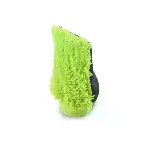 Guante de microfibra - guante de microfibra resistente al agua verde verde universal cantidad por caja 60  