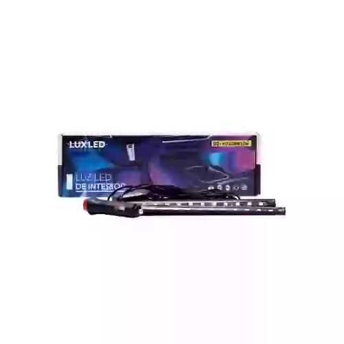Led señalizacion interior - tira de luces rgb x 4 para interior rgb 12v led chip smd 5050 conexion bluetooth  