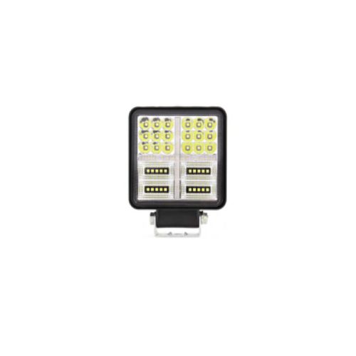 Faro de led - faro de led cuadrado - 36 led 108w  blanco 10x2x11cm flash ambar drl  