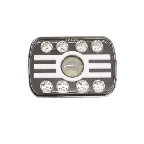 Faro de led - faro led rectangular 7 34 watts 15 leds 4 funciones. alta y baja  