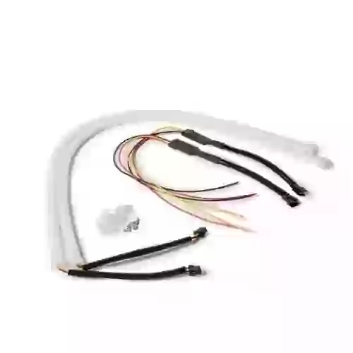 Juego de tiras de led drl - drl flexible blanca y ambar (baliza intermitente) 60cm  