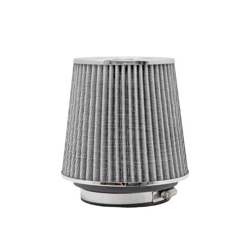 Filtro de aire conico - filtro de aire conico competicion 63mm plateado universal