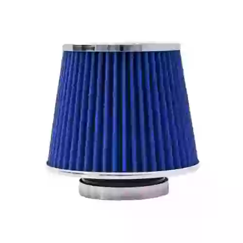 Filtro de aire conico - filtro de aire conico competicion 76mm azul universal  