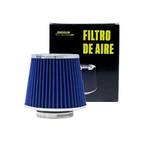 Filtro de aire conico - filtro de aire conico competicion 76mm azul universal