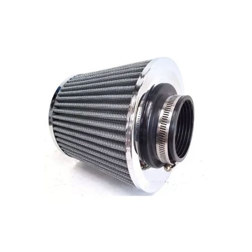 Filtro de aire conico - filtro de aire conico competicion 76mm plateado universal