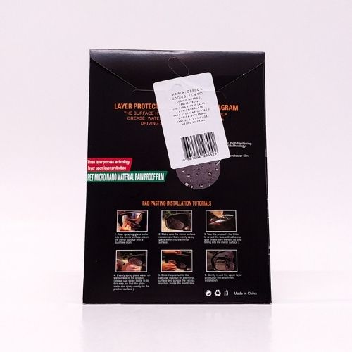 Film para espejo lateral - juego de film anti empaÃante para recortar ovalado medidas 95*135 mm - para