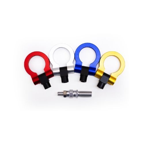 Gancho de remolque - gancho de remolque universal competicion picadas blanco