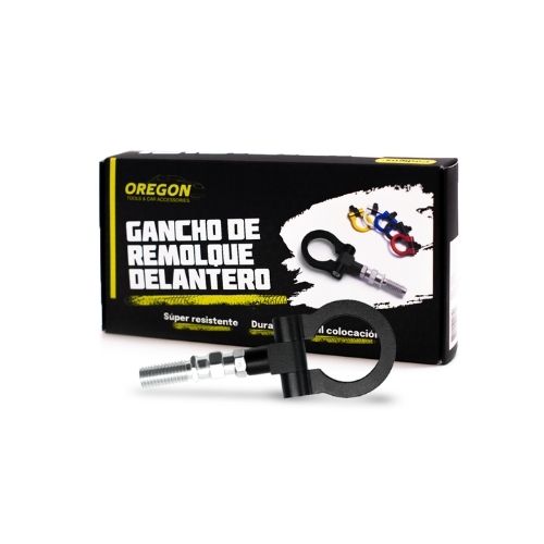 Gancho de remolque - gancho de remolque universal competicion picadas negro