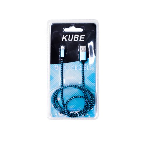 Cable micro usb cordon 1m -cable micro usb cordon 1m azul