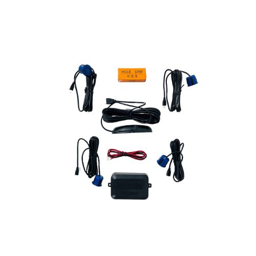 Kit de sensores de estacionamiento con d - azul - universal