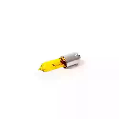 Lampara halogena estandar - h21w 12v 21w bay9s 53 halogena pata defasada ambar (codigo anterior: 12056koamb) cantidad por caja master 1000  