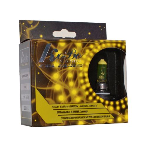 Lampara halogena colours - blister colours h1 12v 55w x 2 yellow vision  (codigo anterior: 12258yew)  