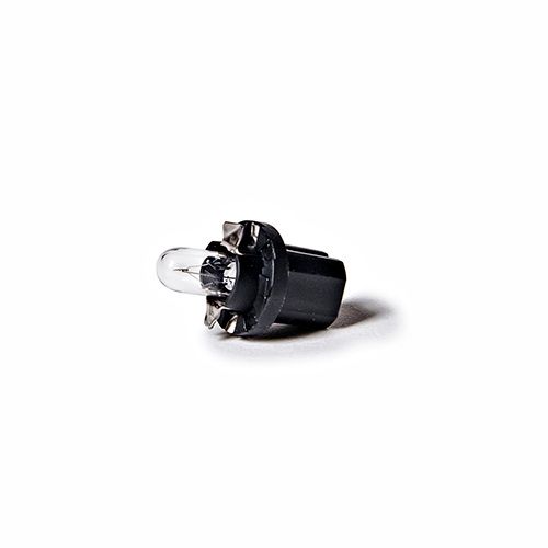 Lamparas de señalizacion - 12v 1.2w bx8.5d/2 12v 1.2w  black 2721 con portalampara negro  (codigo anterior: 12598ko) cantidad por caja master 1000  