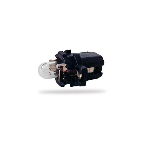 Lamparas de señalizacion - 24v 1.2w bx8.3d 24v 1.2w  black 2721 con portalampara negro  (codigo anterior: 13597ko) cantidad por caja master 1000  