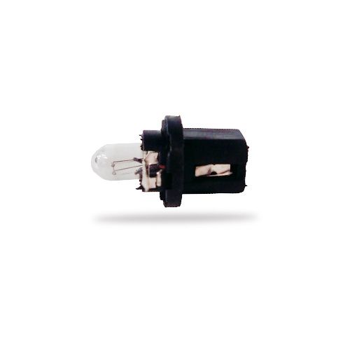 Lamparas de señalizacion - 24v 1.2w bx8.5d/2 24v 1.2w  black 2721 con portalampara negro  (codigo anterior: 13598ko)  