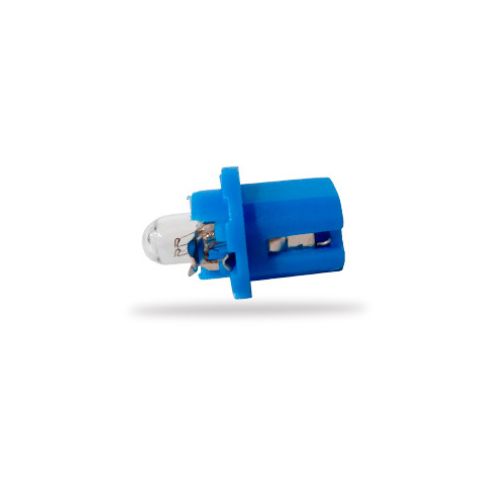 Lamparas de señalizacion - 24v 1.2w bx8.5d/1.5 24v 1.2w  black 2721 con portalampara azul  (codigo anterior: 13603ko) cantidad por caja master 1000  