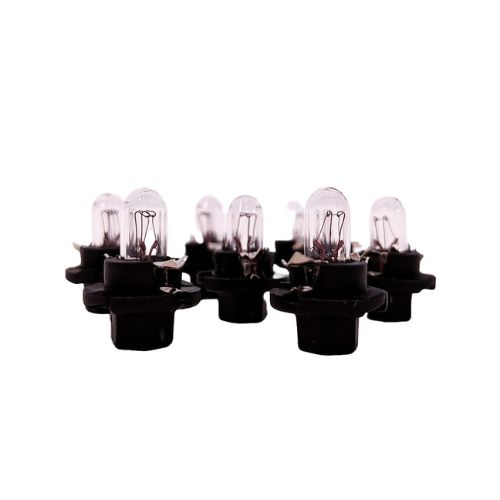 Lamparas de señalizacion - 24v 1.2w bx8.4d 24v 1.2w  black 2721 con portalampara negro  (codigo anterior: 13606ko) cantidad por caja master 5000  