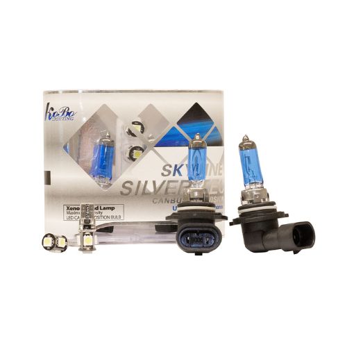 Lampara halogena sky line canbus - kit 9006 12v 55w sky line x 2 + 2 led t10 canbus azul frio  (codigo anterior: k9006sk)  