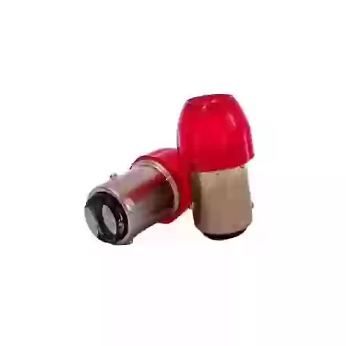 Led ceramik - blister x 2 1034 - 1157 - p21/5w led ceramik 5630  flash -rojo 12v  