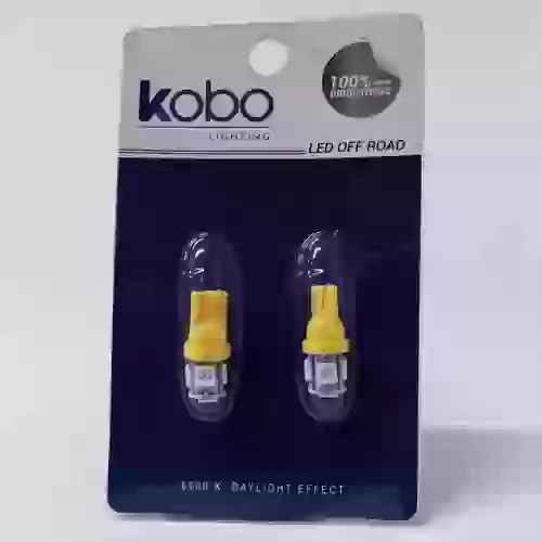 Led seÃalizacion smd - blister x 2 2821 - t10 - w5w 5 smd 5050 amarillo 12v blister x 2 unidades