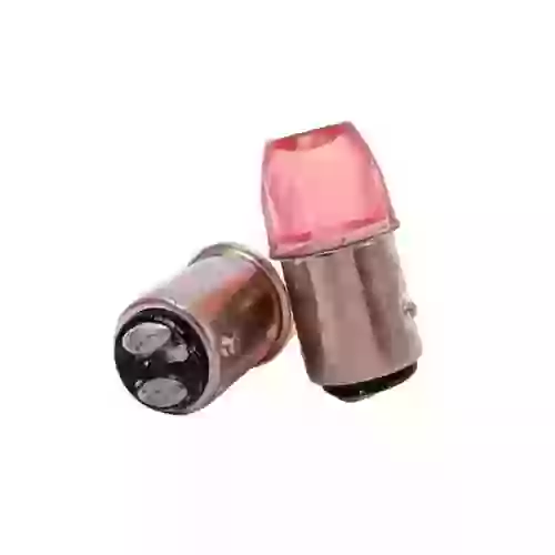 Led señalizacion ceramik - blister x2 - 1034 / 1157 / p21/5w led ceramik 5630 flash - rojo 24v  