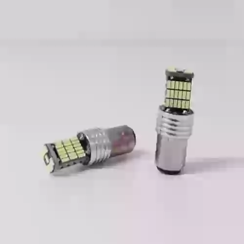 Led señalizacion canbus - blister x 2 - 1034 - 1157 p21/5w 2 polos 45 led 3014 smd - canbus - blanco 12v - 24v  