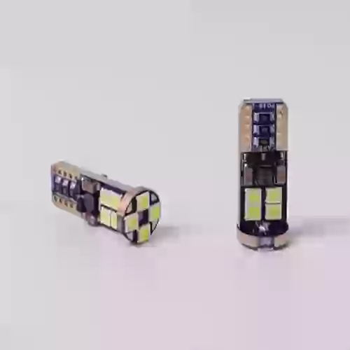 Led señalizacion canbus - blister x 2 - t10 2821 12961 w5w - sin culote 12 led smd - canbus - blanco 12v - 24v  