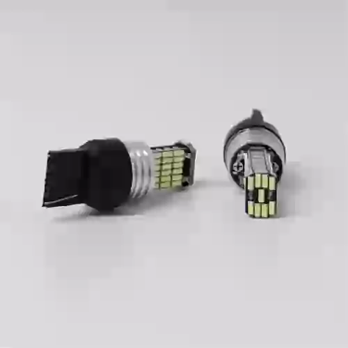 Led señalizacion canbus - blister x 2 - 7440 - 12065 - w21w 1 polo sin culote 45 led 3014 smd - canbus - blanco 12v - 24v  