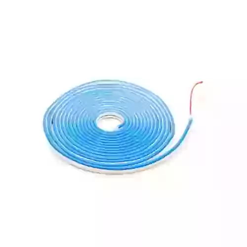 Rollo de led - rollo de led de neon ultra brilloso 5 metros azul 12v  