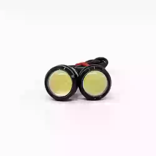Led señalizacion - juego x 2 de led de senalizacion ojo de aguila        blanco 12v  