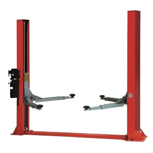 Elevador para autos - elevador hidraulico doble cilindro de 2 columnas para autos o camionetas peso maximo 4000kg, 220 volts, altura maxima de elevacion 1800kg medidas 2,8 x 2,8 peso 650kg